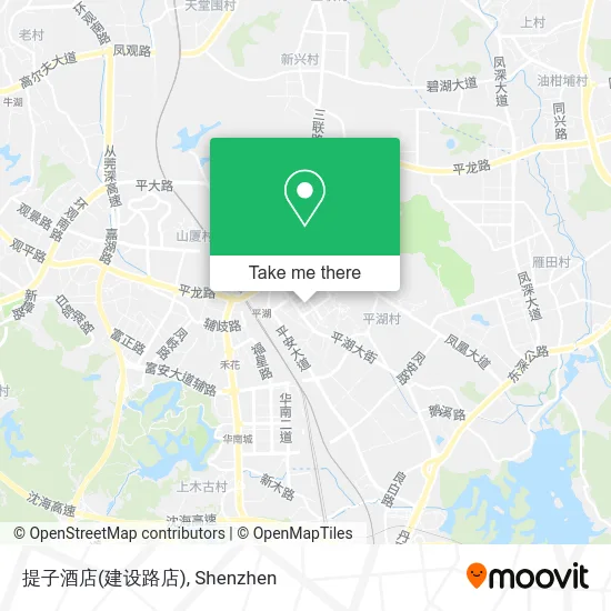 提子酒店(建设路店) map