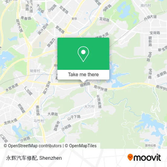 永辉汽车修配 map