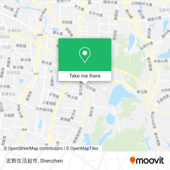宏辉生活超市 map