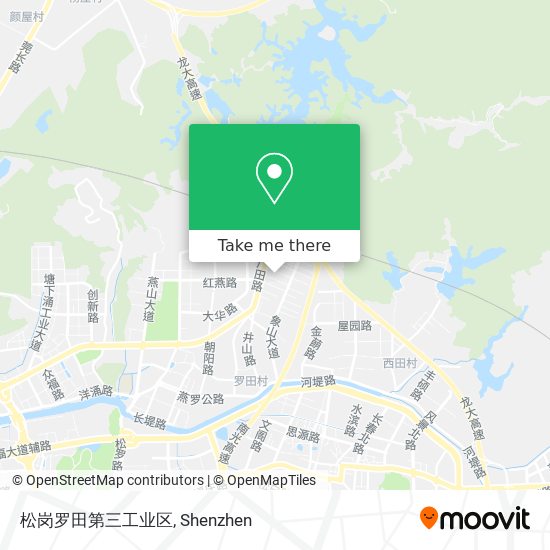 松岗罗田第三工业区 map