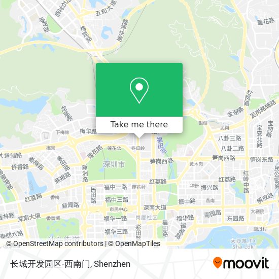 长城开发园区-西南门 map