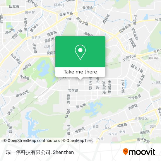 瑞一伟科技有限公司 map