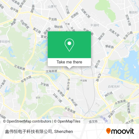 鑫伟恒电子科技有限公司 map