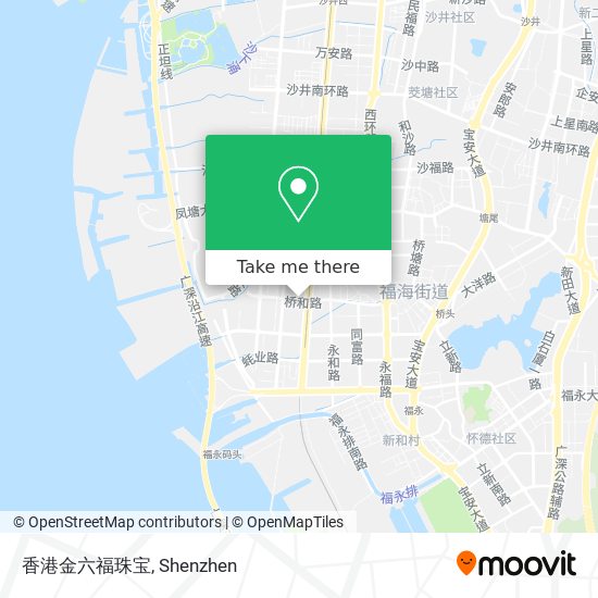 香港金六福珠宝 map
