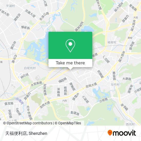 天福便利店 map