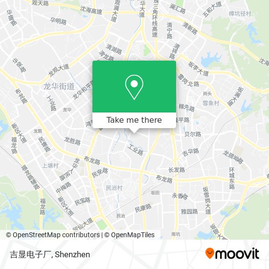 吉显电子厂 map
