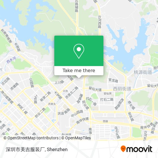 深圳市美吉服装厂 map