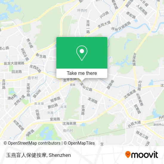 玉燕盲人保健按摩 map