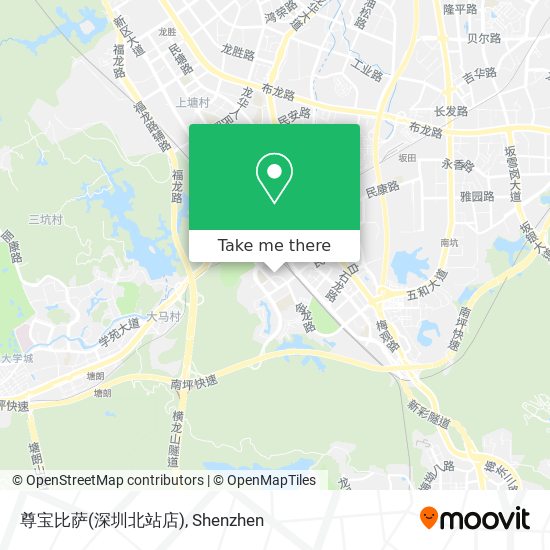 尊宝比萨(深圳北站店) map
