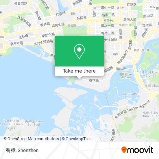 香樟 map