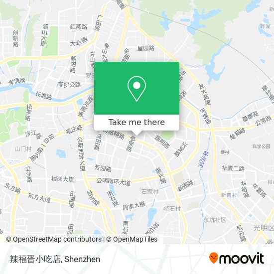 辣福晋小吃店 map