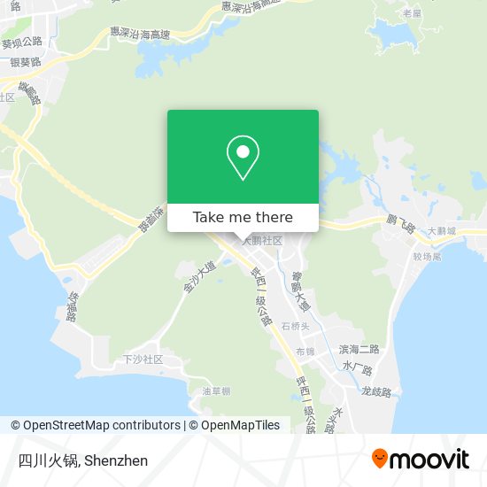 四川火锅 map