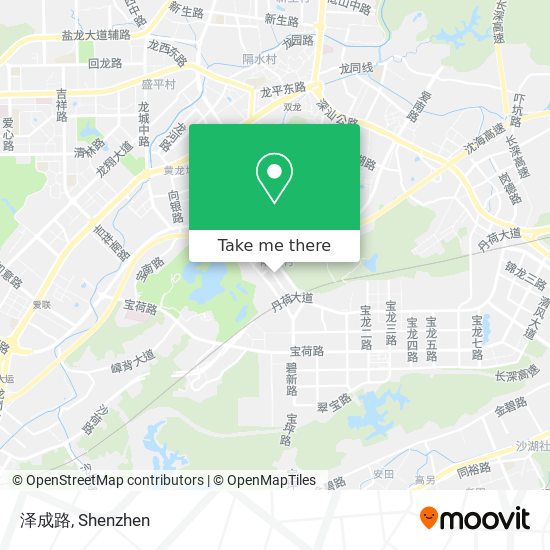泽成路 map
