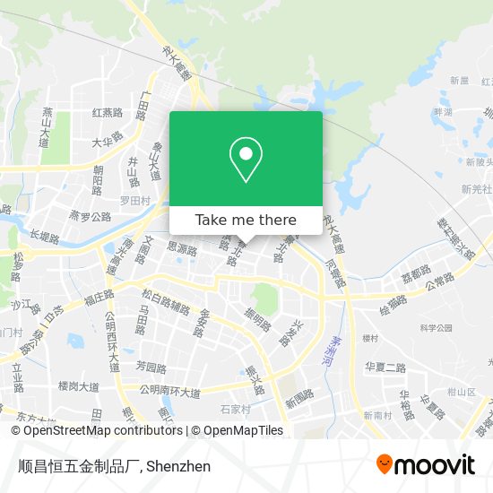 顺昌恒五金制品厂 map