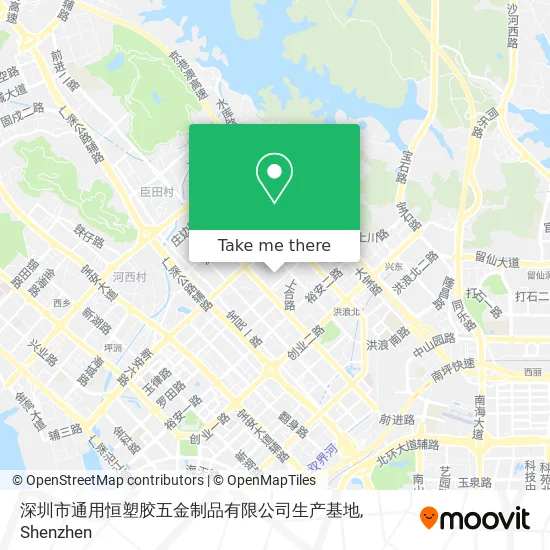 深圳市通用恒塑胶五金制品有限公司生产基地 map