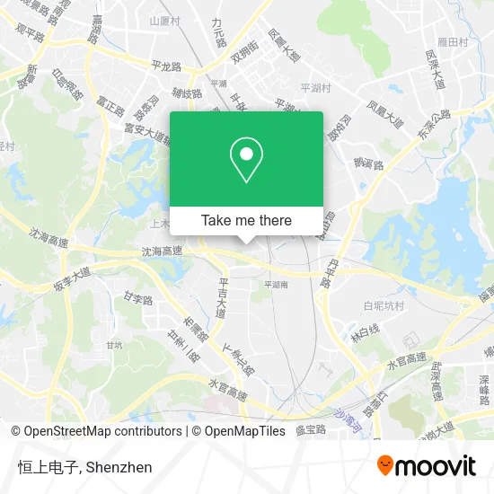 恒上电子 map