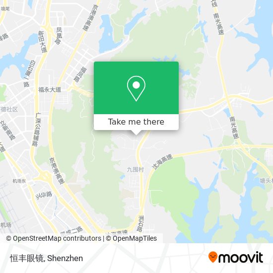 恒丰眼镜 map