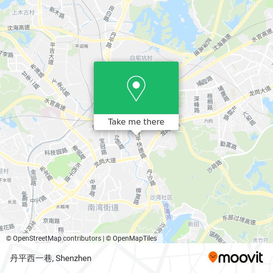 丹平西一巷 map