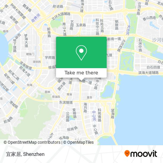 宜家居 map