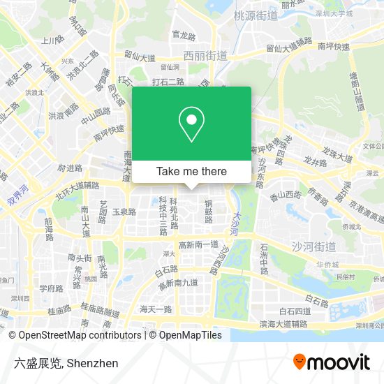 六盛展览 map
