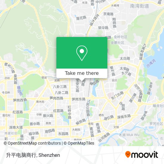 升平电脑商行 map