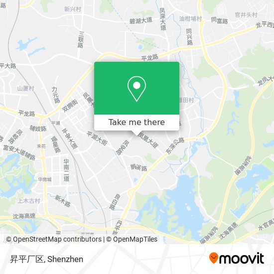 昇平厂区 map