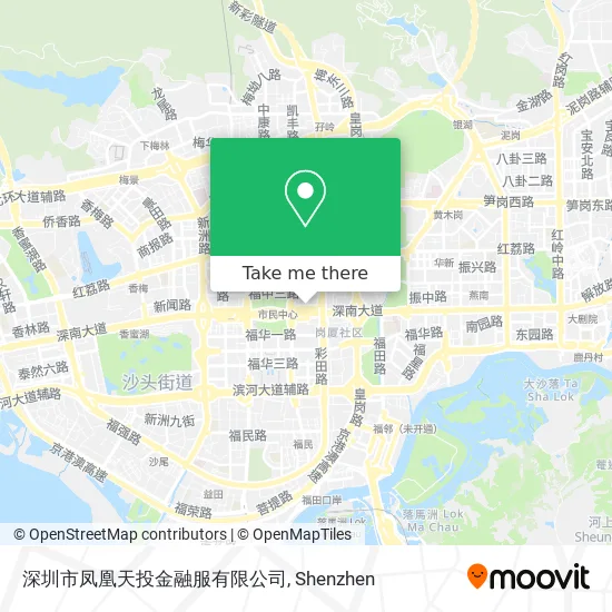 深圳市凤凰天投金融服有限公司 map