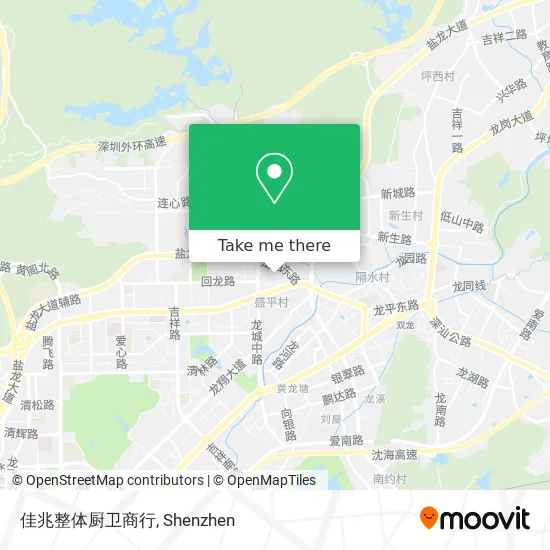 佳兆整体厨卫商行 map