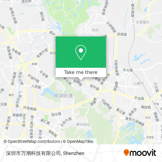深圳市万潮科技有限公司 map