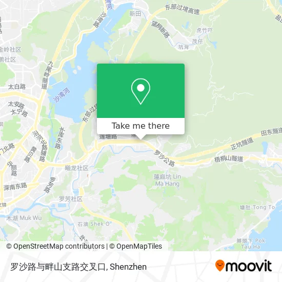 罗沙路与畔山支路交叉口 map