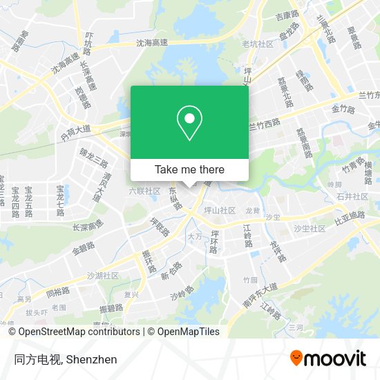 同方电视 map