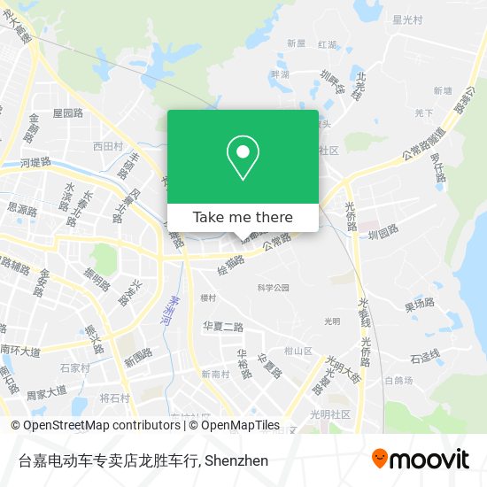 台嘉电动车专卖店龙胜车行 map