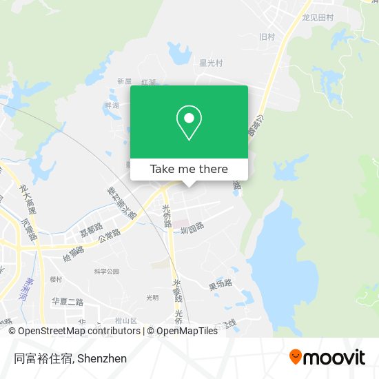 同富裕住宿 map