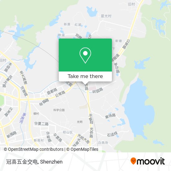 冠喜五金交电 map