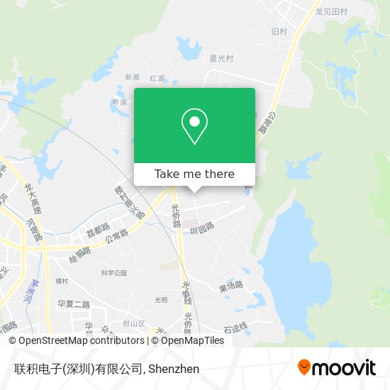 联积电子(深圳)有限公司 map