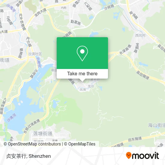 贞安茶行 map