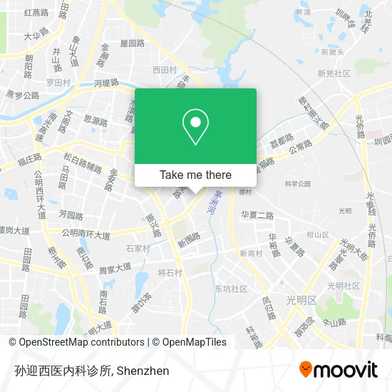 孙迎西医内科诊所 map