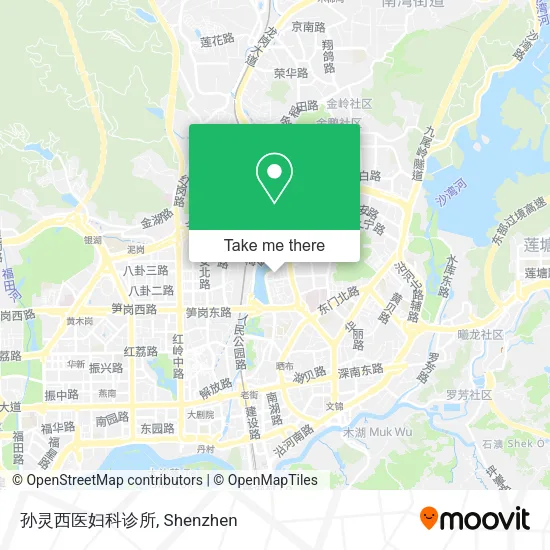 孙灵西医妇科诊所 map