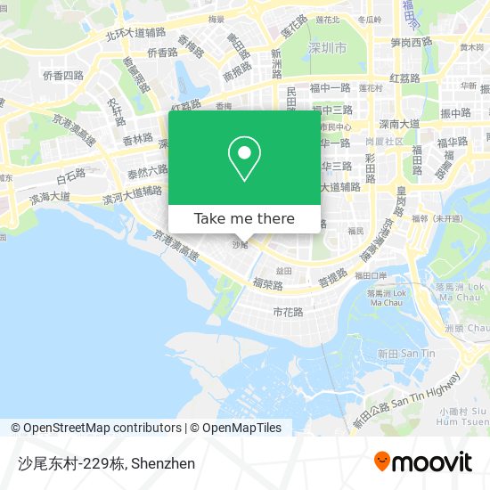 沙尾东村-229栋 map