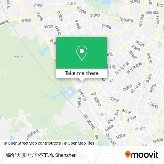 锦华大厦-地下停车场 map