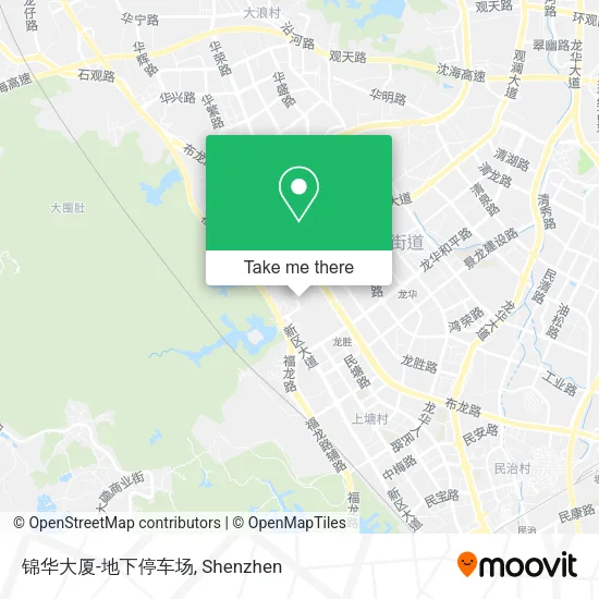 锦华大厦-地下停车场 map