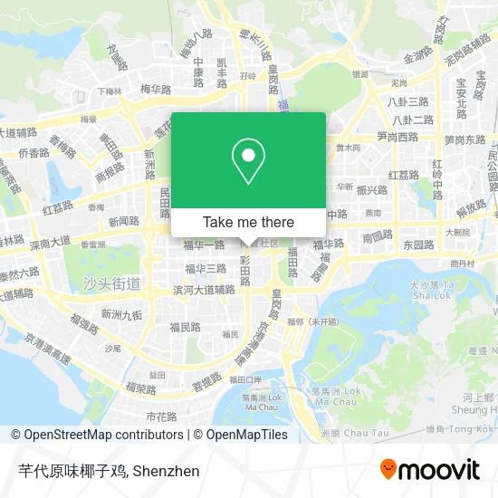 芊代原味椰子鸡 map