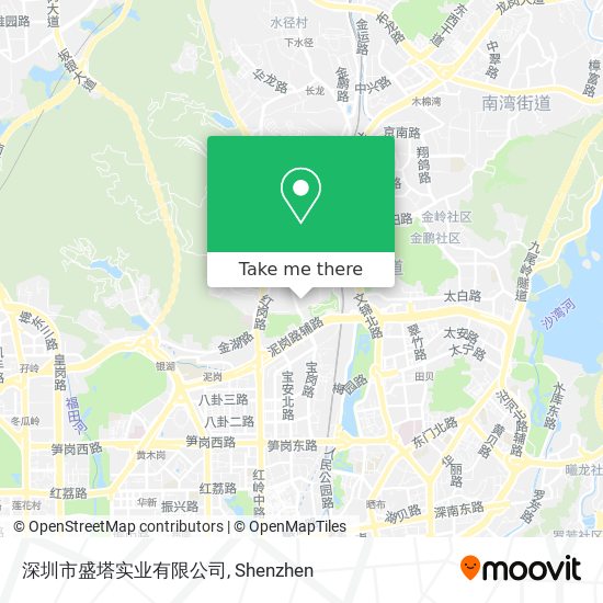 深圳市盛塔实业有限公司 map
