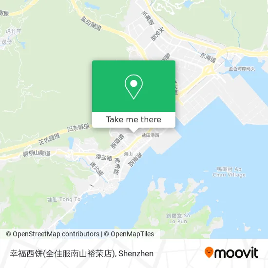 幸福西饼(全佳服南山裕荣店) map