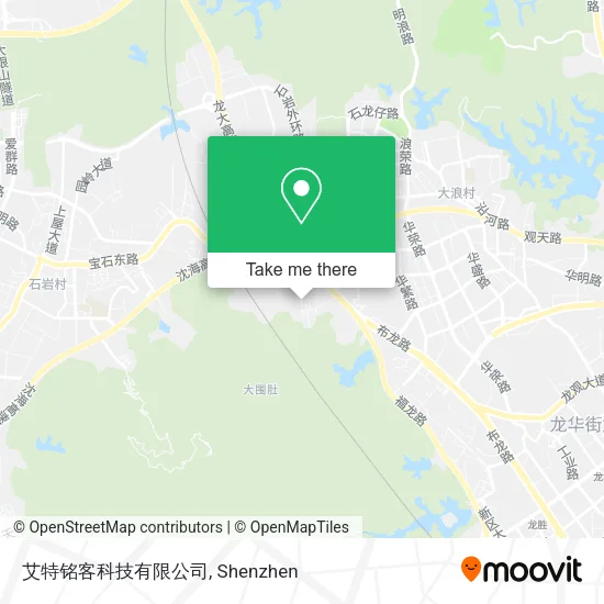 艾特铭客科技有限公司 map