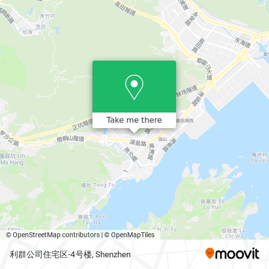 利群公司住宅区-4号楼 map