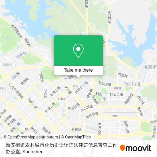 新安街道农村城市化历史遗留违法建筑信息普查工作办公室 map