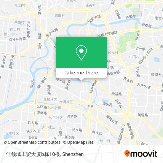 佳领域工贸大厦b栋10楼 map
