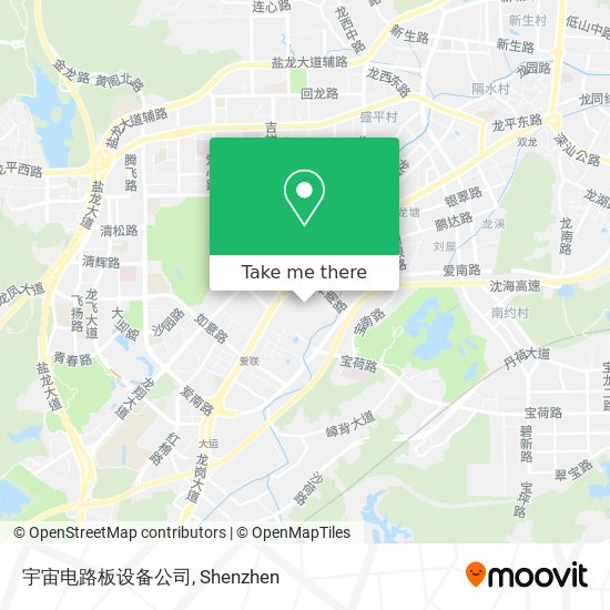 宇宙电路板设备公司 map
