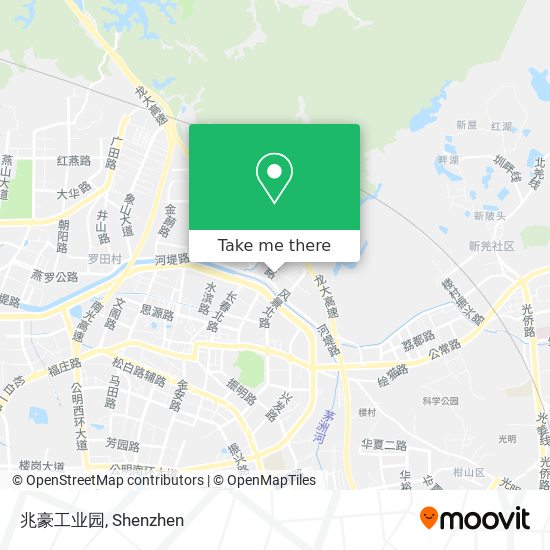 兆豪工业园 map